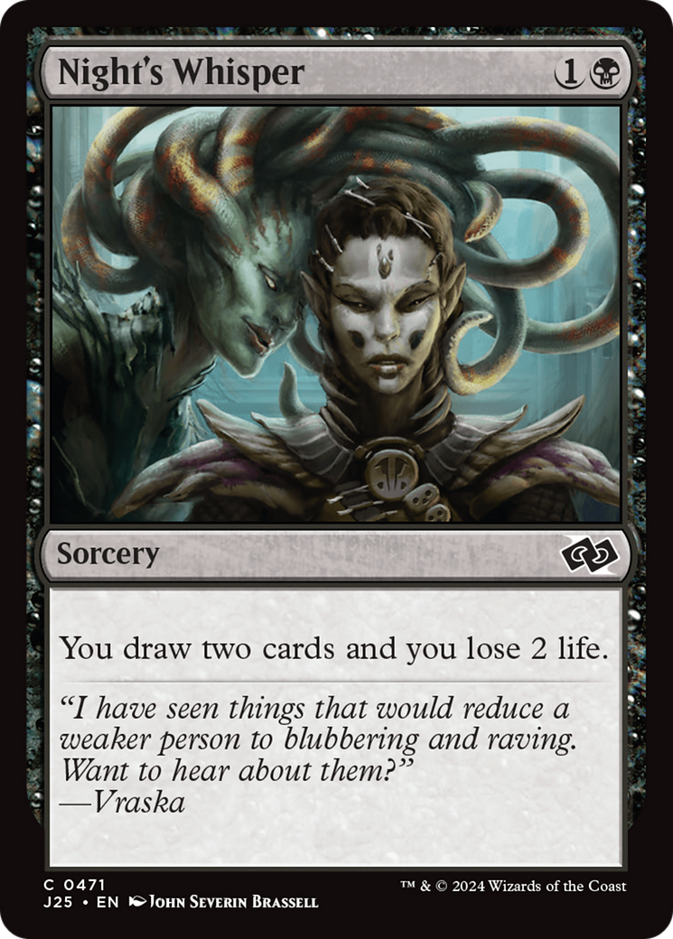 Image of Night's Whisper [Foundations Jumpstart]