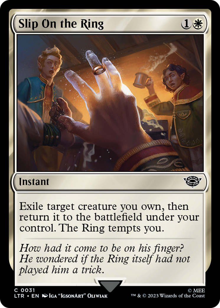 Image of Slip on the Ring [The Lord of the Rings: Tales of Middle-Earth]
