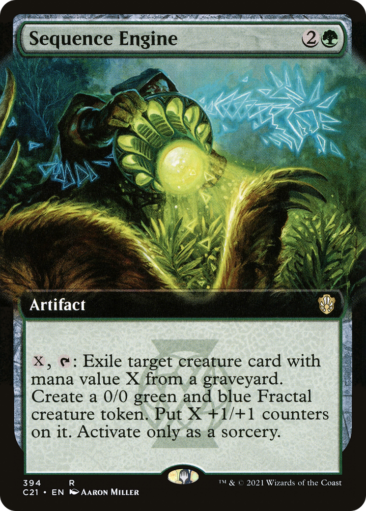Image of Sequence Engine (Extended Art) [Commander 2021]