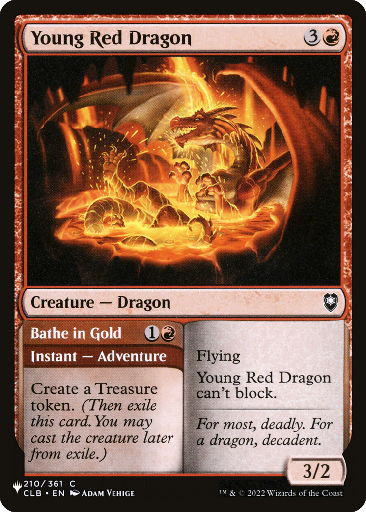 Image of Young Red Dragon [The List]