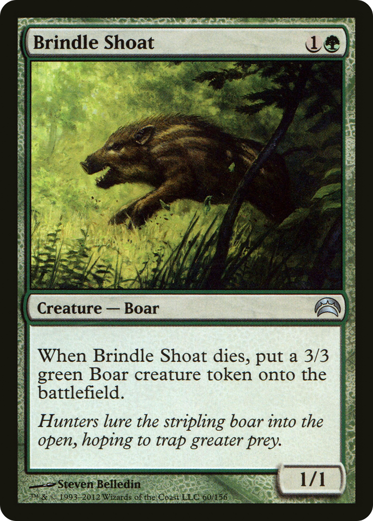 Image of Brindle Shoat (PC2-060) - Planechase 2012 Foil