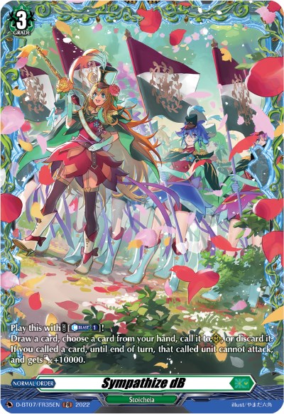 Image of Sympathize dB (FR) (D-BT07/FR35EN) [Raging Flames Against Emerald Storm]