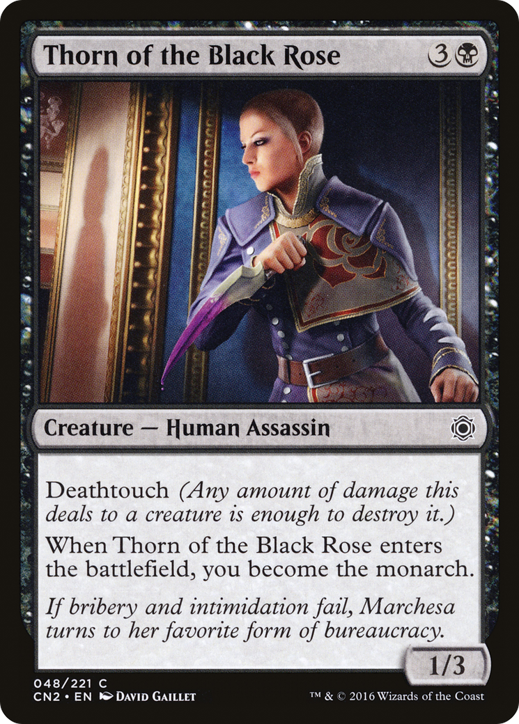 Image of Thorn of the Black Rose [Conspiracy: Take the Crown]