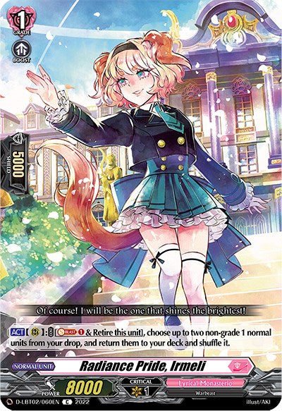 Image of Radiance Pride, Irmeli (D-LBT02/060EN) [Lyrical Monasterio: It's a New School Term!]