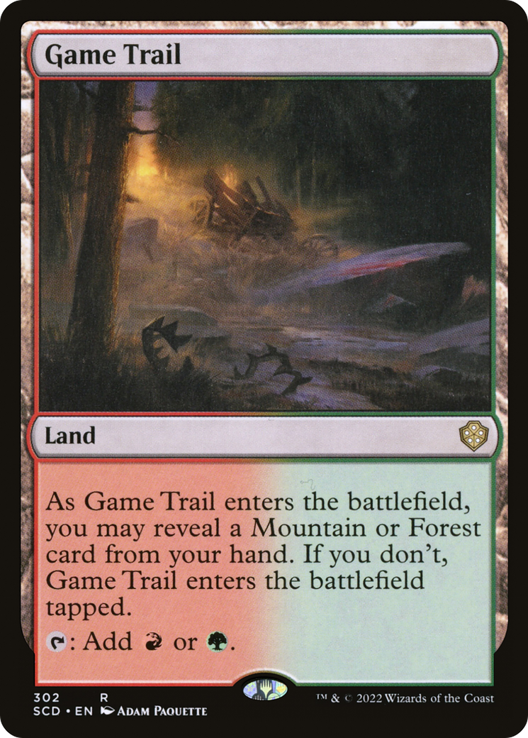 Image of Game Trail [Starter Commander Decks]