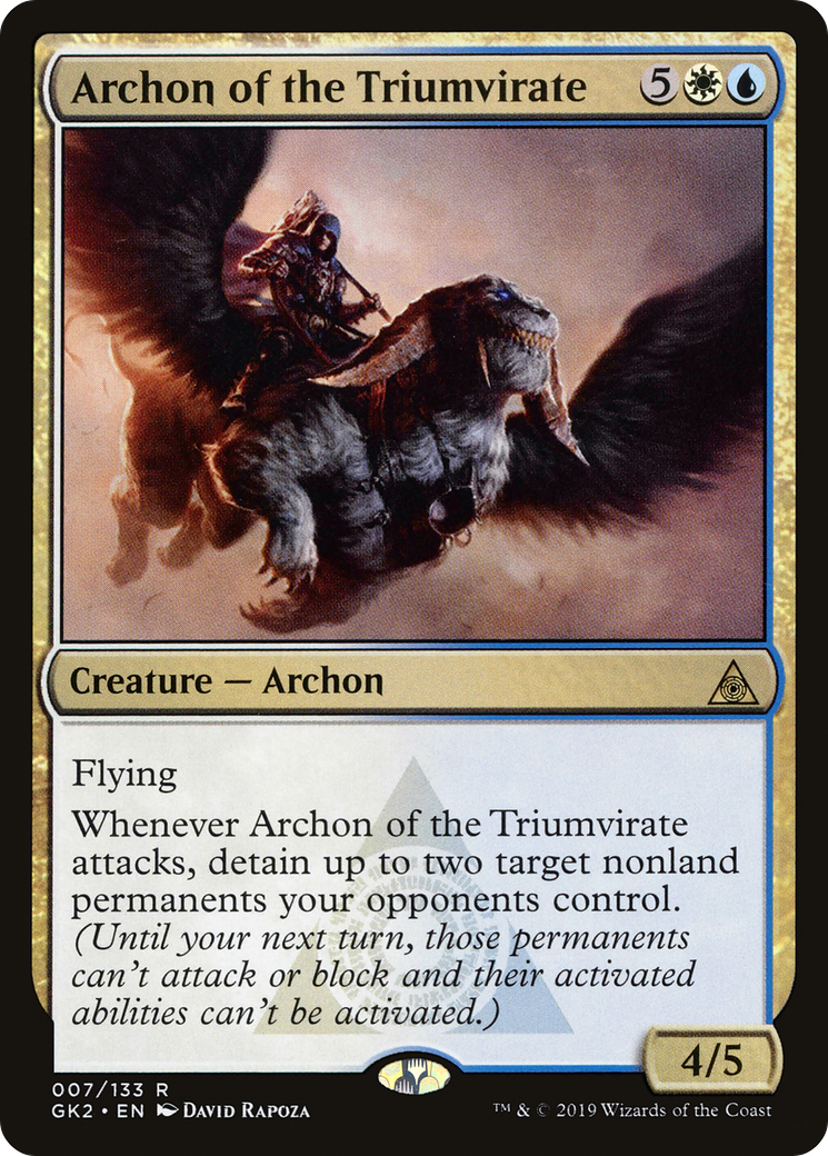 Image of Archon of the Triumvirate [Ravnica Allegiance Guild Kit]