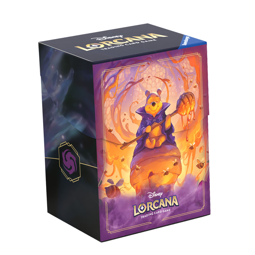 Image of Disney Lorcana Deck Box - Winnie The Pooh - Hunny Wizard