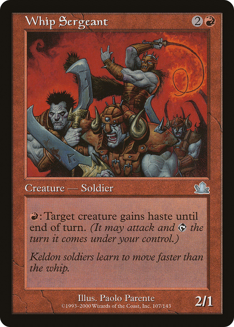 Image of Whip Sergeant [Prophecy]
