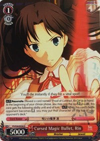 Image of Cursed Magic Bullet, Rin (FS/S34-E058 R) [Fate/Stay Night [Unlimited Blade Works]]