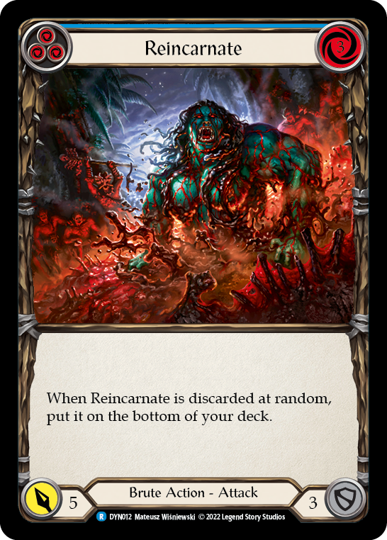 Image of Reincarnate (Blue) [DYN012] (Dynasty)