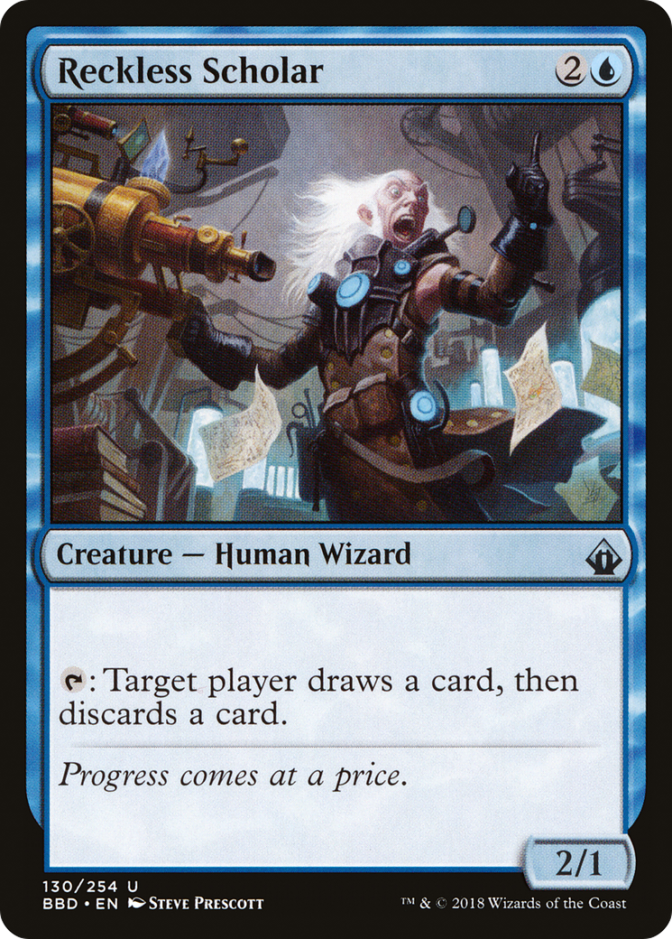 Image of Reckless Scholar [Battlebond]