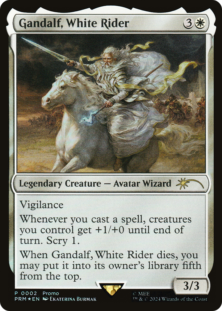 Image of Gandalf, White Rider [Resale Promos]