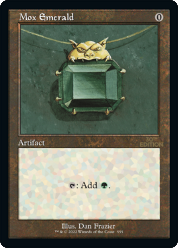 Image of Mox Emerald (Retro) [30th Anniversary Edition]