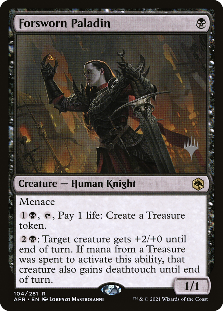 Image of Forsworn Paladin (Promo Pack) [Dungeons & Dragons: Adventures in the Forgotten Realms Promos]