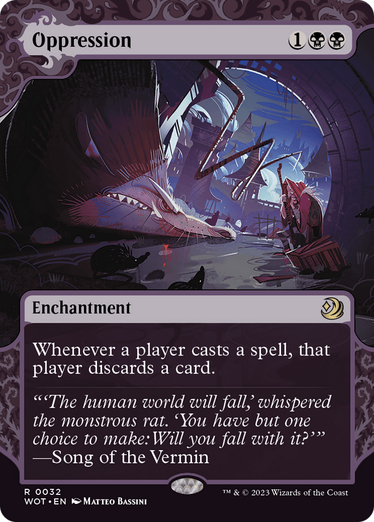 Image of Oppression [Wilds of Eldraine: Enchanting Tales]