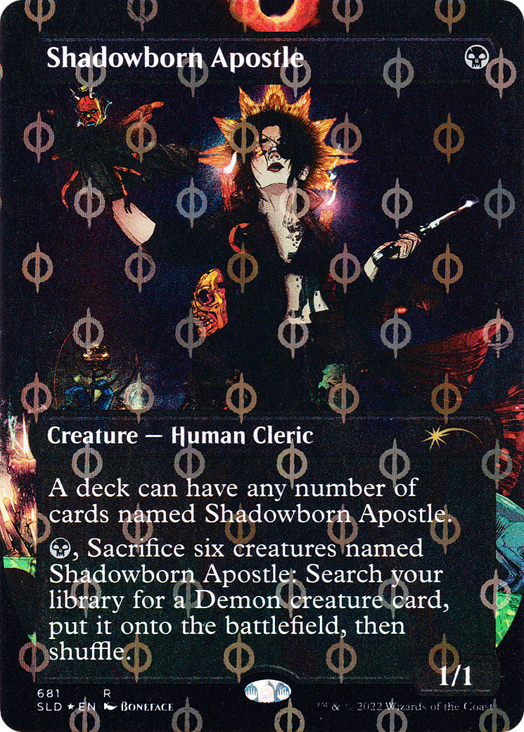 Image of Shadowborn Apostle (681) (Step-and-Compleat Foil) [Secret Lair Drop Promos]