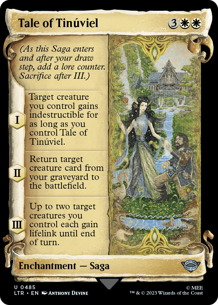Image of Tale of Tinuviel [The Lord of the Rings: Tales of Middle-Earth Showcase Scrolls]