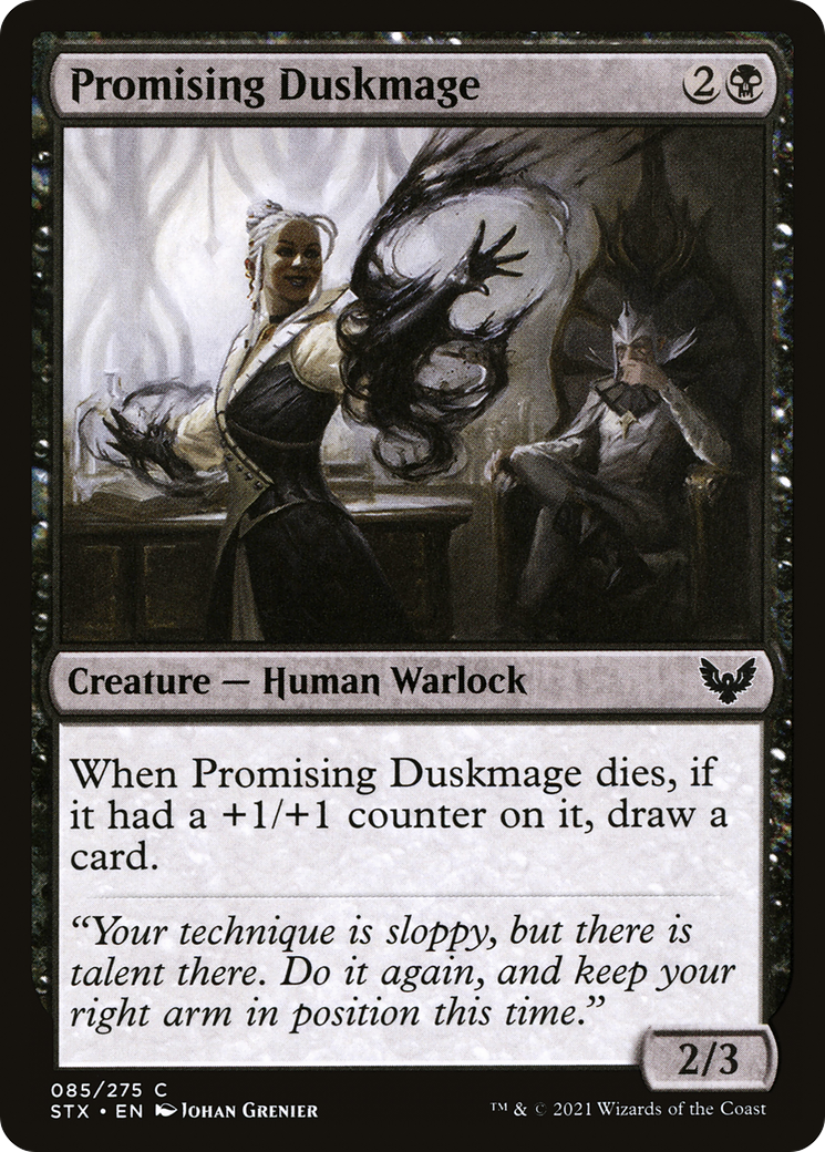 Image of Promising Duskmage [Strixhaven: School of Mages]
