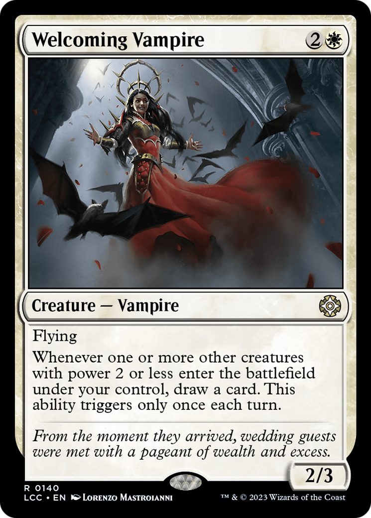 Image of Welcoming Vampire [The Lost Caverns of Ixalan Commander]