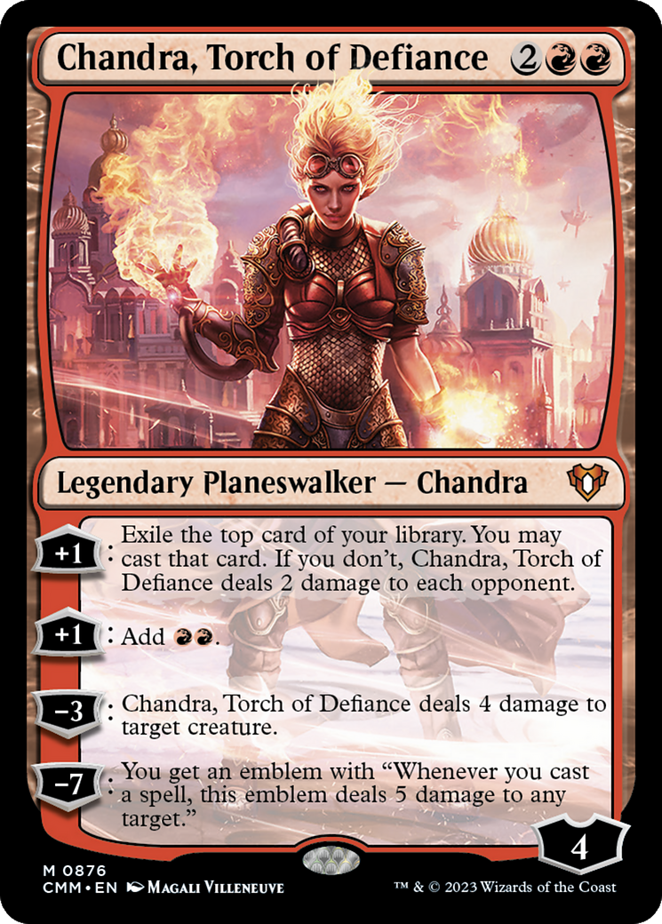 Image of Chandra, Torch of Defiance [Commander Masters]