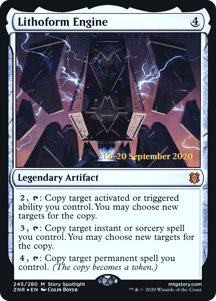 Image of Lithoform Engine [Zendikar Rising Prerelease Promos]