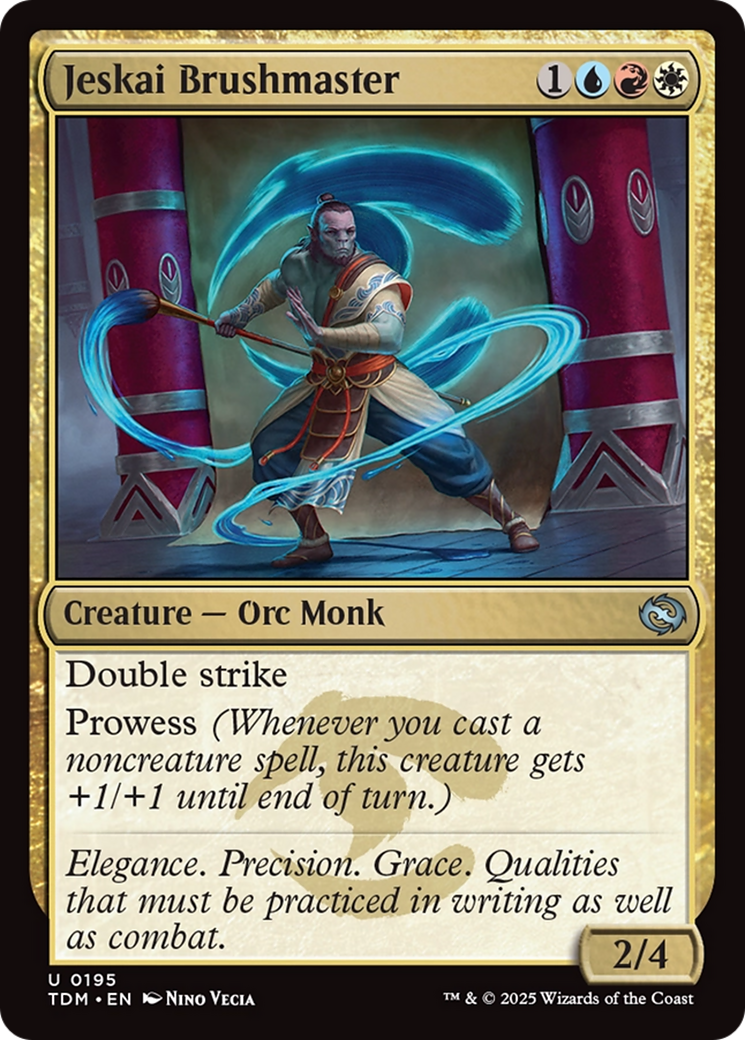 Image of Jeskai Brushmaster [Tarkir: Dragonstorm]