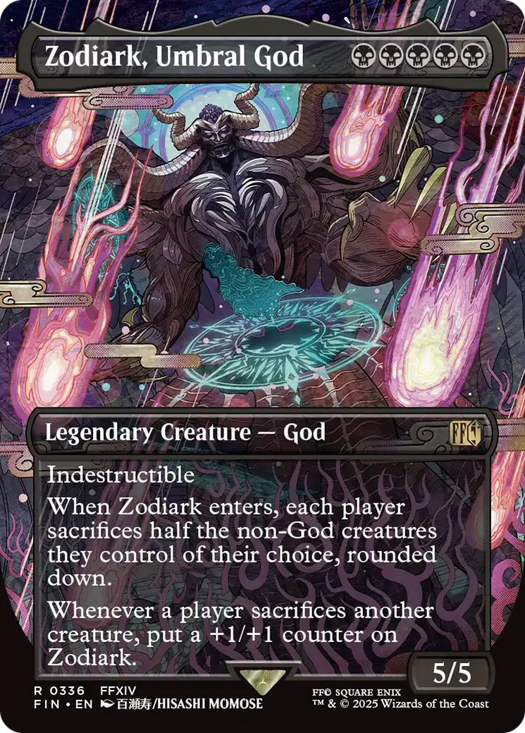 Image of Zodiark, Umbral God (Borderless) [FINAL FANTASY]
