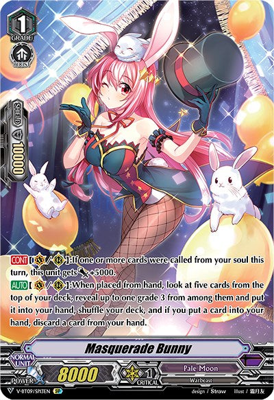 Image of Masquerade Bunny (V-BT09/SP13EN) [Butterfly d'Moonlight]
