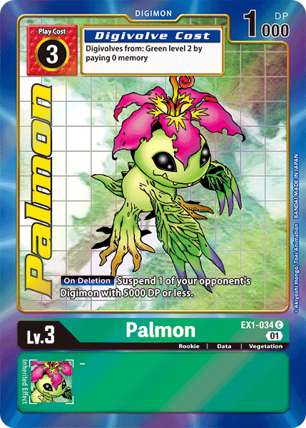 Image of Palmon [EX1-034] (Alternate Art) [Classic Collection]