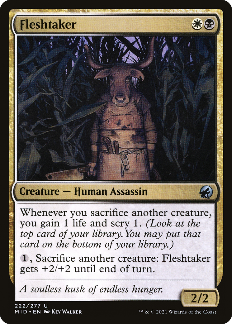 Image of Fleshtaker [Innistrad: Midnight Hunt]