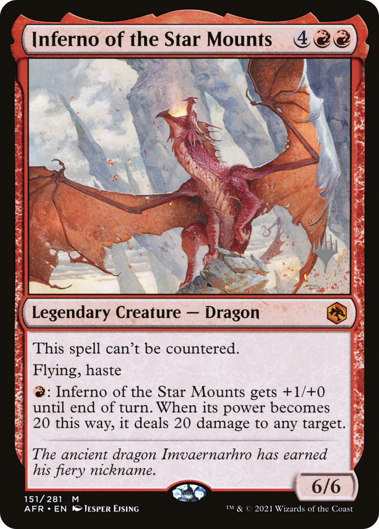 Image of Inferno of the Star Mounts (Promo Pack) [Dungeons & Dragons: Adventures in the Forgotten Realms Promos]