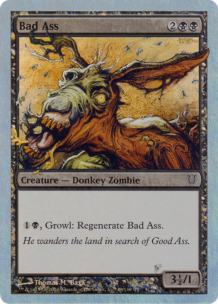 Image of Bad Ass (Alternate Foil) [Unhinged]