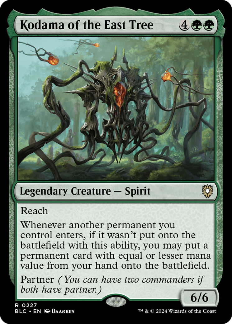 Image of Kodama of the East Tree [Bloomburrow Commander]