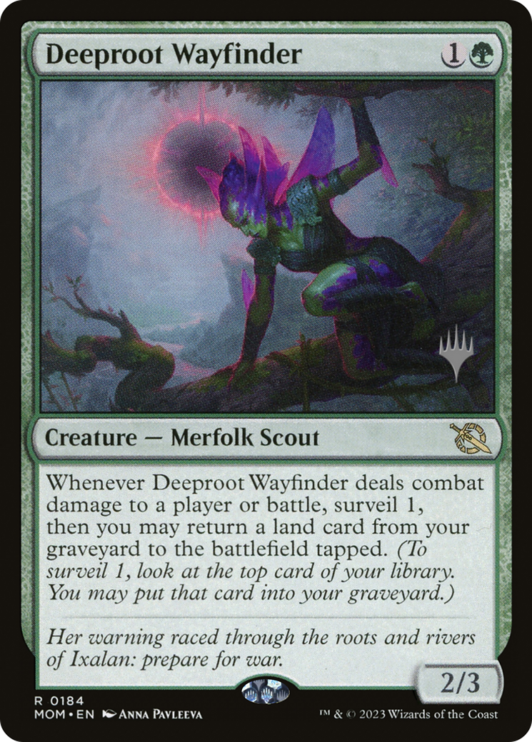 Image of Deeproot Wayfinder (Promo Pack) [March of the Machine Promos]