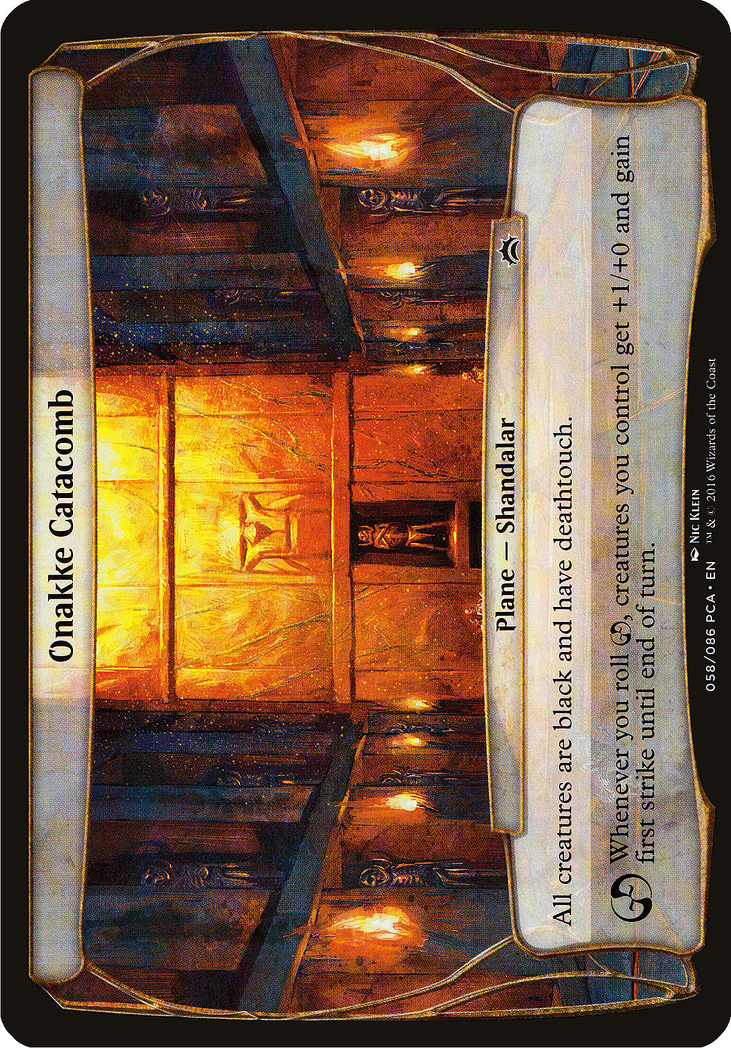 Image of Onakke Catacomb (Planes) [Planechase Anthology Planes]