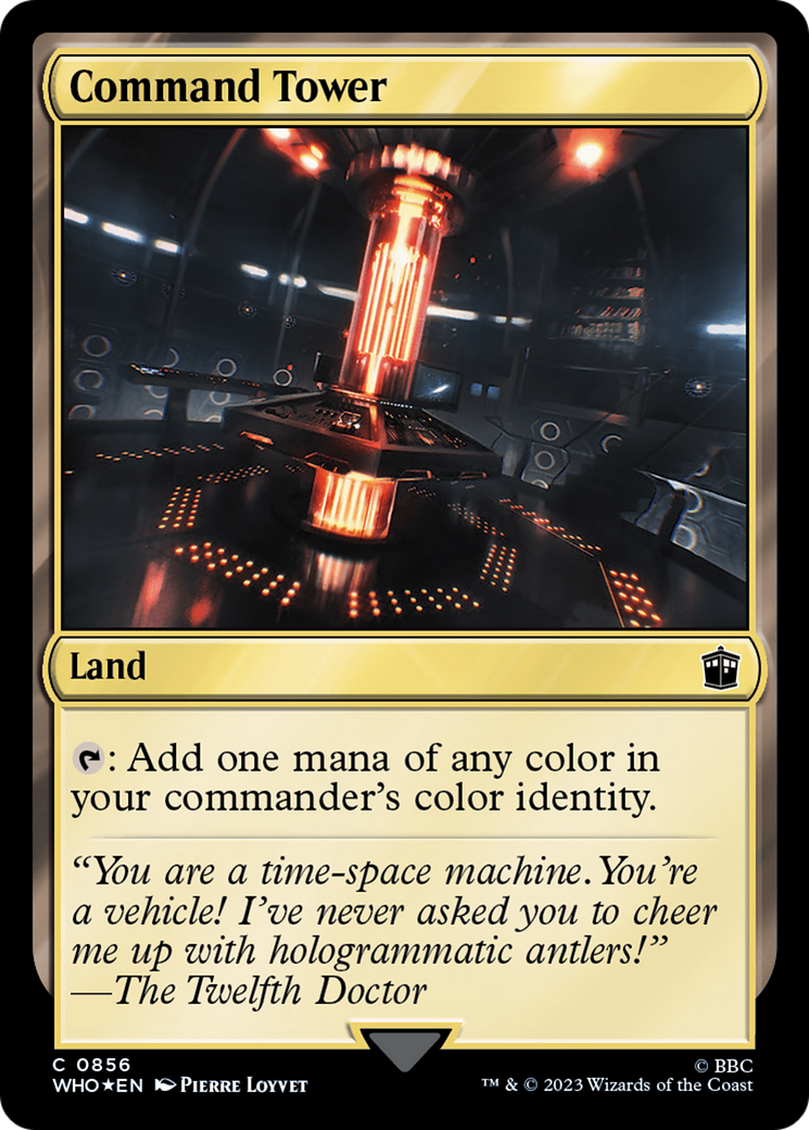 Image of Command Tower (0856) (Surge Foil) [Doctor Who]