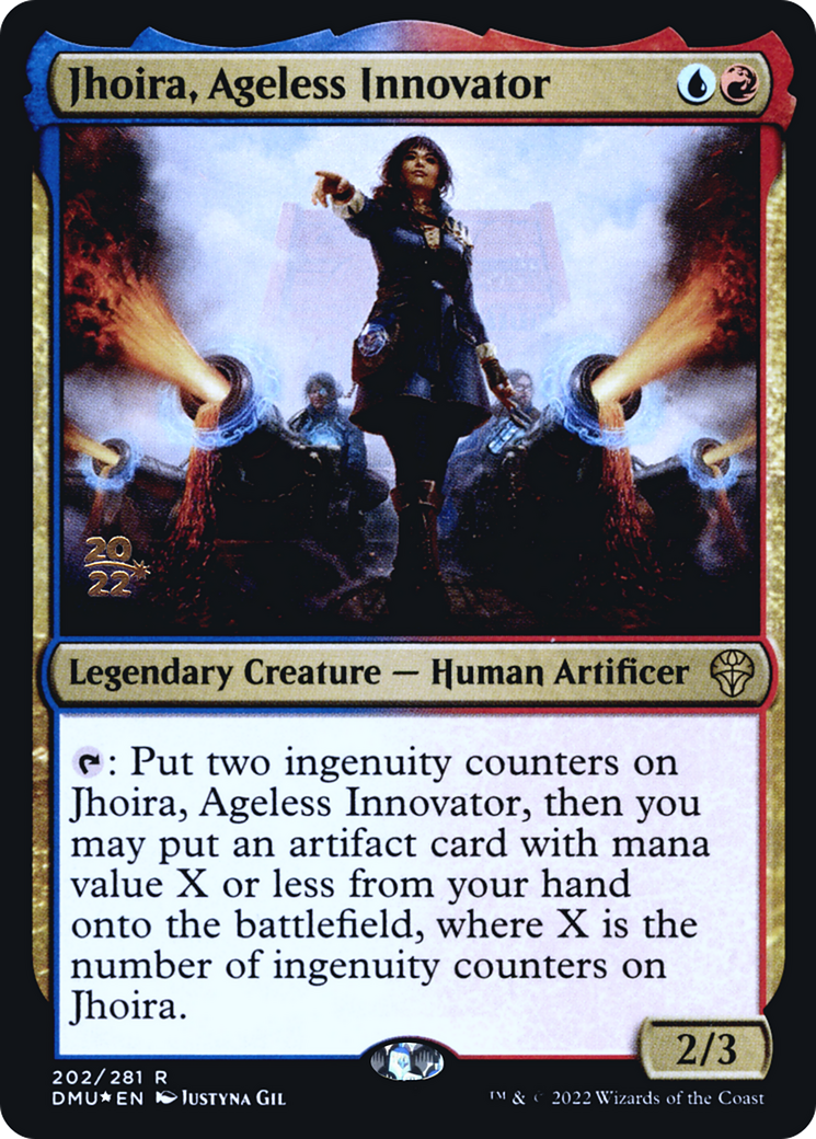 Image of Jhoira, Ageless Innovator [Dominaria United Prerelease Promos]