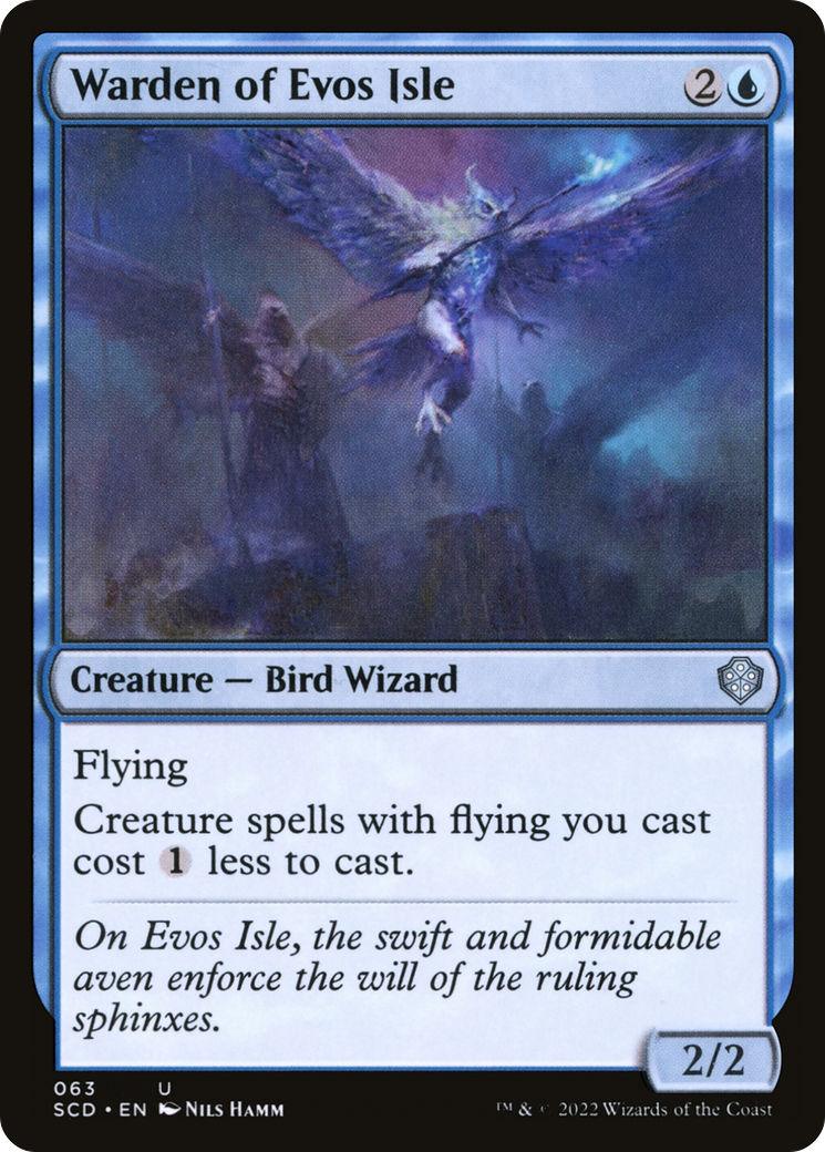 Image of Warden of Evos Isle [Starter Commander Decks]