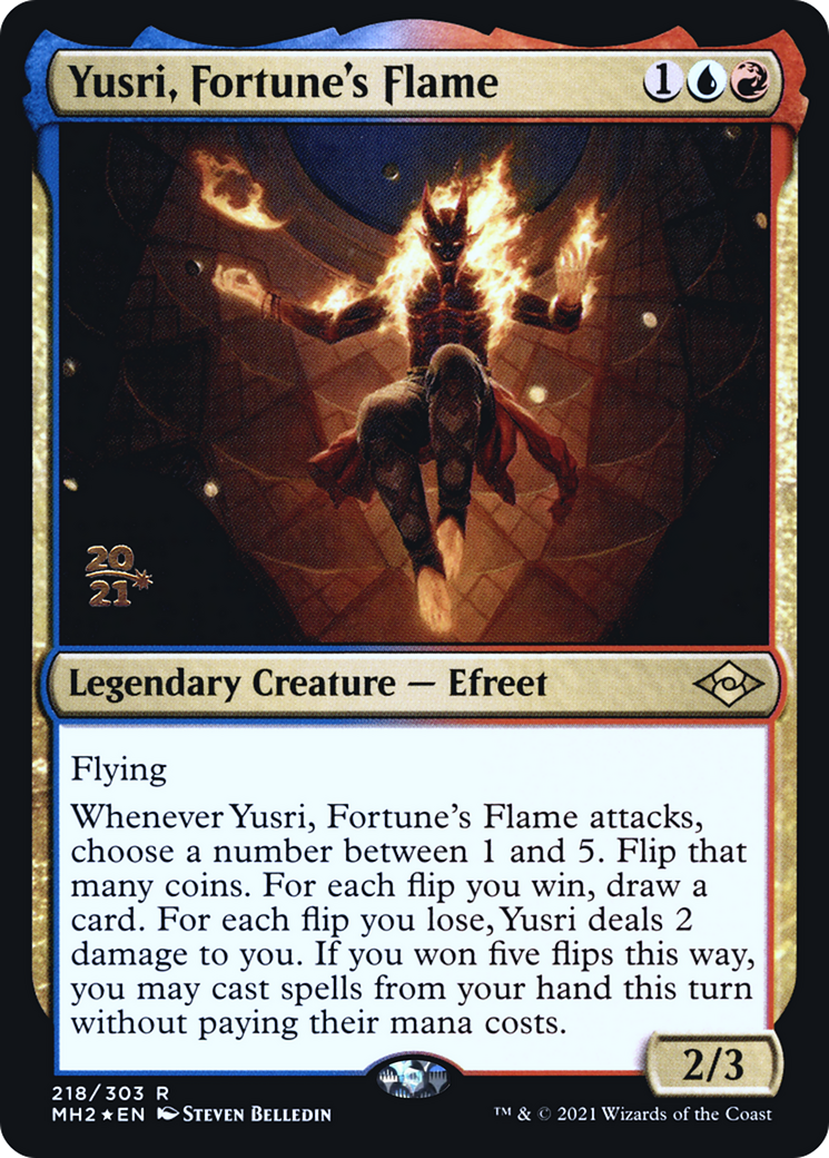 Image of Yusri, Fortune's Flame [Modern Horizons 2 Prerelease Promos]