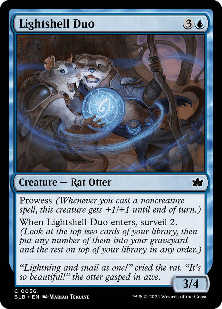 Image of Lightshell Duo [Bloomburrow]