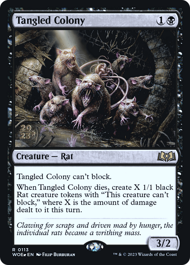 Image of Tangled Colony [Wilds of Eldraine Prerelease Promos]