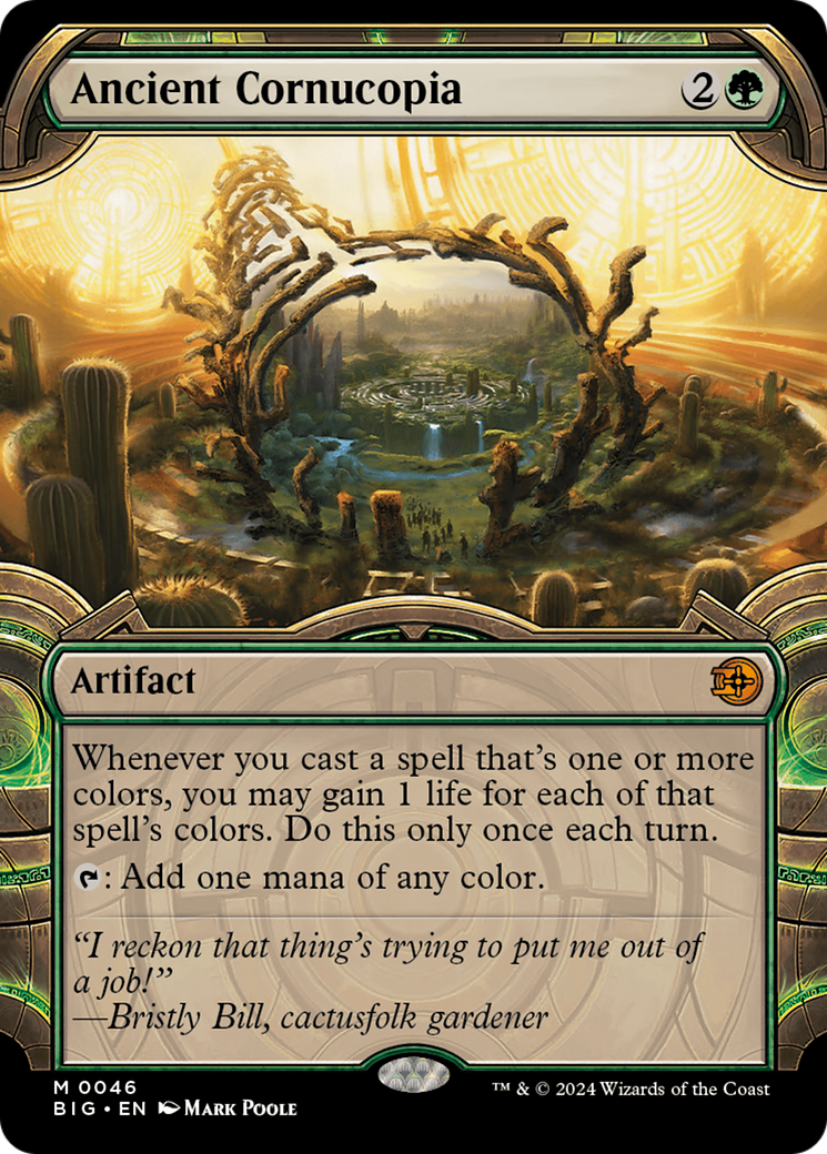 Image of Ancient Cornucopia (Showcase) [Outlaws of Thunder Junction: The Big Score]