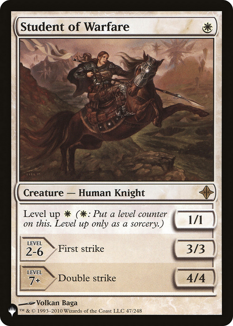 Image of Student of Warfare [The List]