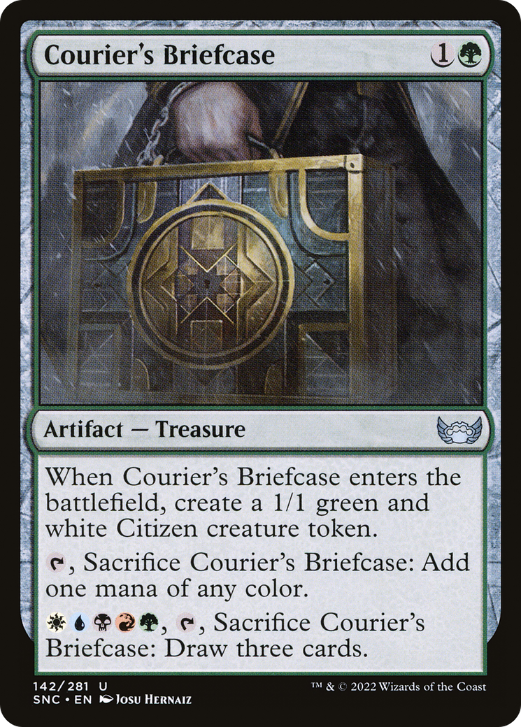 Image of Courier's Briefcase [Streets of New Capenna]