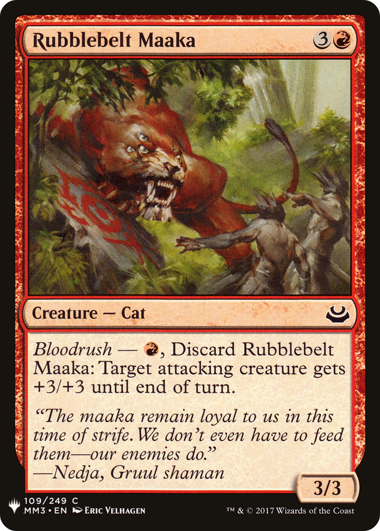 Image of Rubblebelt Maaka [Mystery Booster]