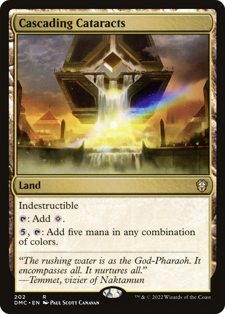 Image of Cascading Cataracts [Dominaria United Commander]