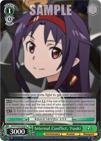 Image of Internal Conflict, Yuuki [Sword Art Online Animation 10th Anniversary]