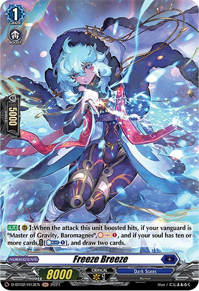 Image of Freeze Breeze (D-BT02/H13EN) [A Brush with the Legends]