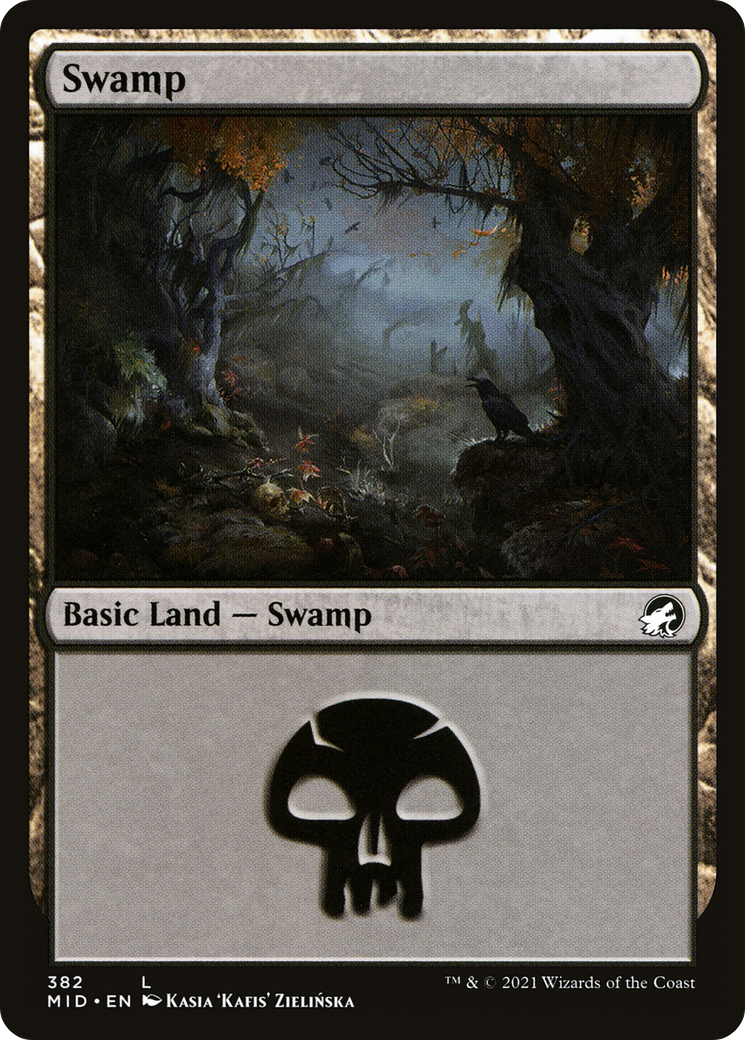 Image of Swamp (382) [Innistrad: Midnight Hunt]