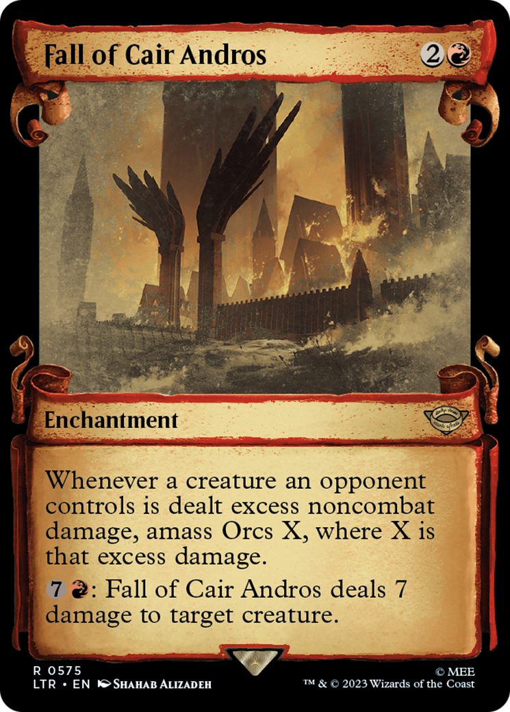 Image of Fall of Cair Andros [The Lord of the Rings: Tales of Middle-Earth Showcase Scrolls]